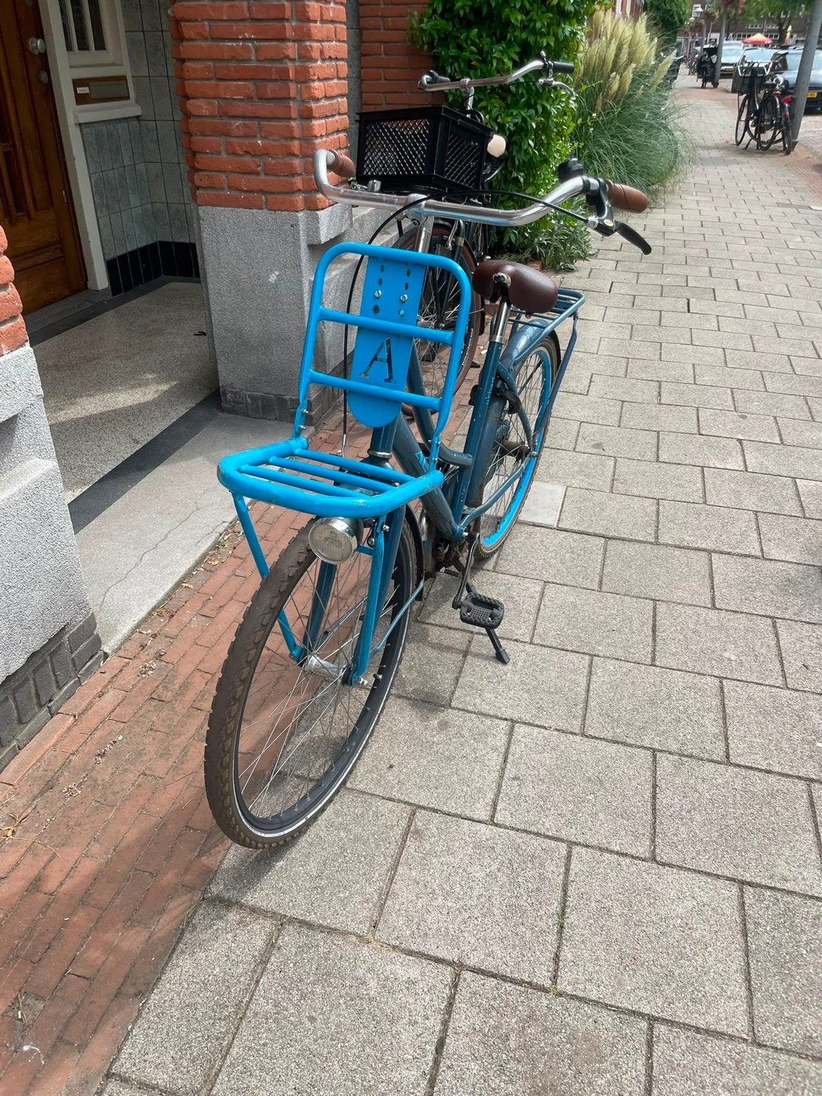 Altec tienerfiets 26 inch, blauw, frame 48 cm, Ophalen, Gebruikt, Terugtraprem, 26 inch of meer