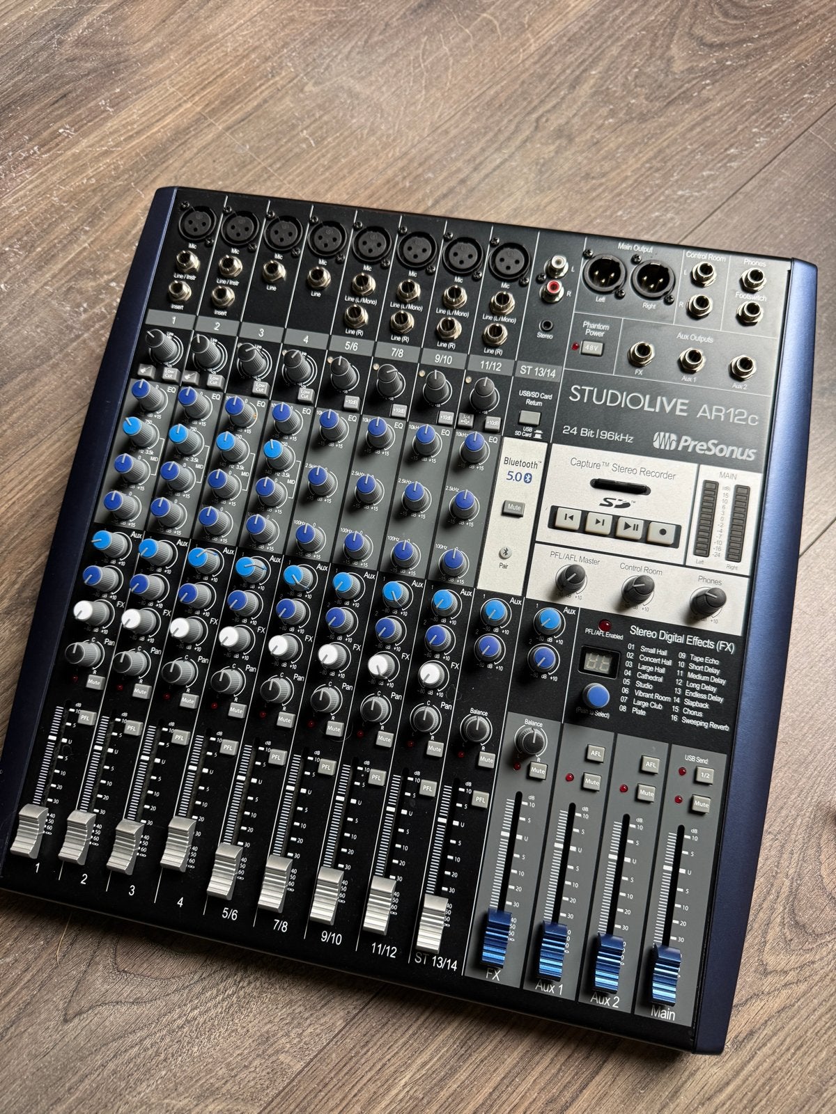 Presonus StudioLive AR12c Mixer - Zo goed als nieuw, Ophalen of Verzenden, Zo goed als nieuw, 10 tot 20 kanalen, Microfooningang