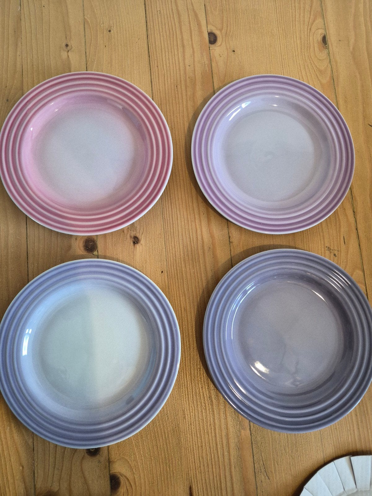 Le Creuset Appetizer Borden Set - Diverse Kleuren, Ophalen of Verzenden, Zo goed als nieuw, Bord(en), Effen
