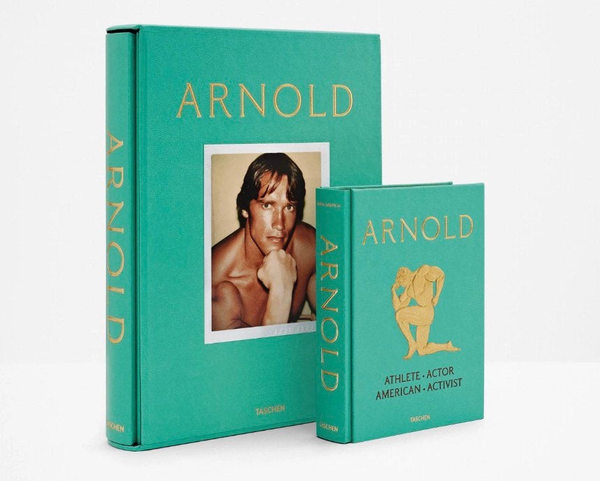 Arnold Schwarzenegger - Gesigneerde fotoboeken - Taschen, Ophalen, Zo goed als nieuw, Film, Tv en Media