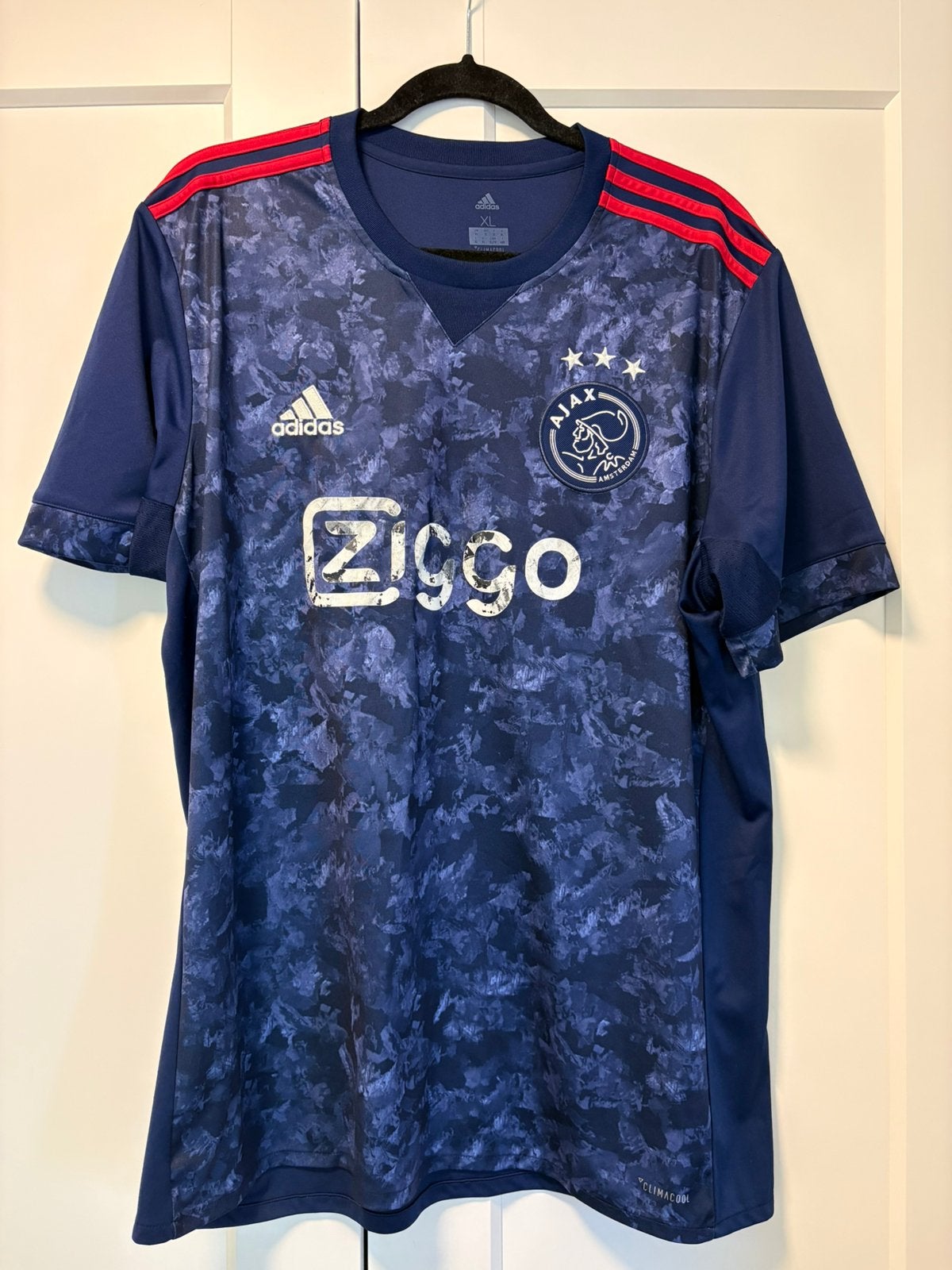 Ajax shirt (XL), Blauw, Maat 56/58 (XL), Ophalen of Verzenden, Voetbal