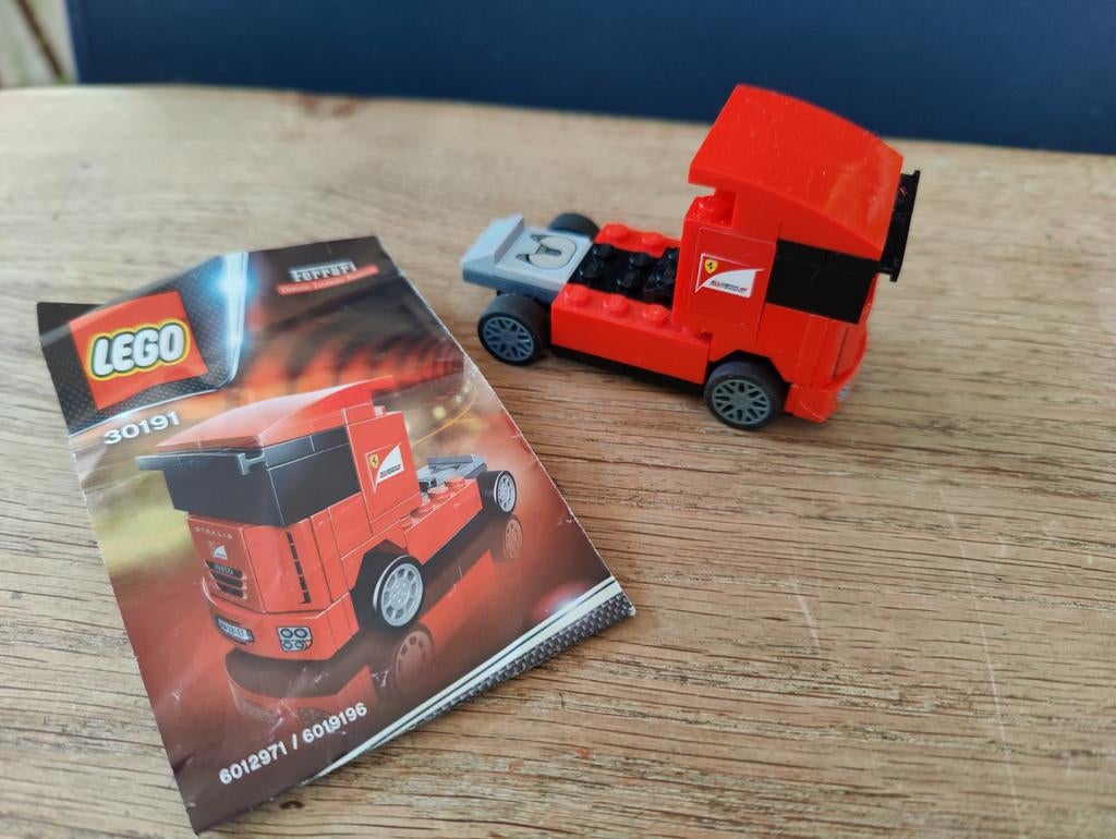 Lego Ferrari serie, nummers 30190, 30195, 30191, Kinderen en Baby's, Speelgoed | Duplo en Lego, Overige thema's, Compleet, Lego