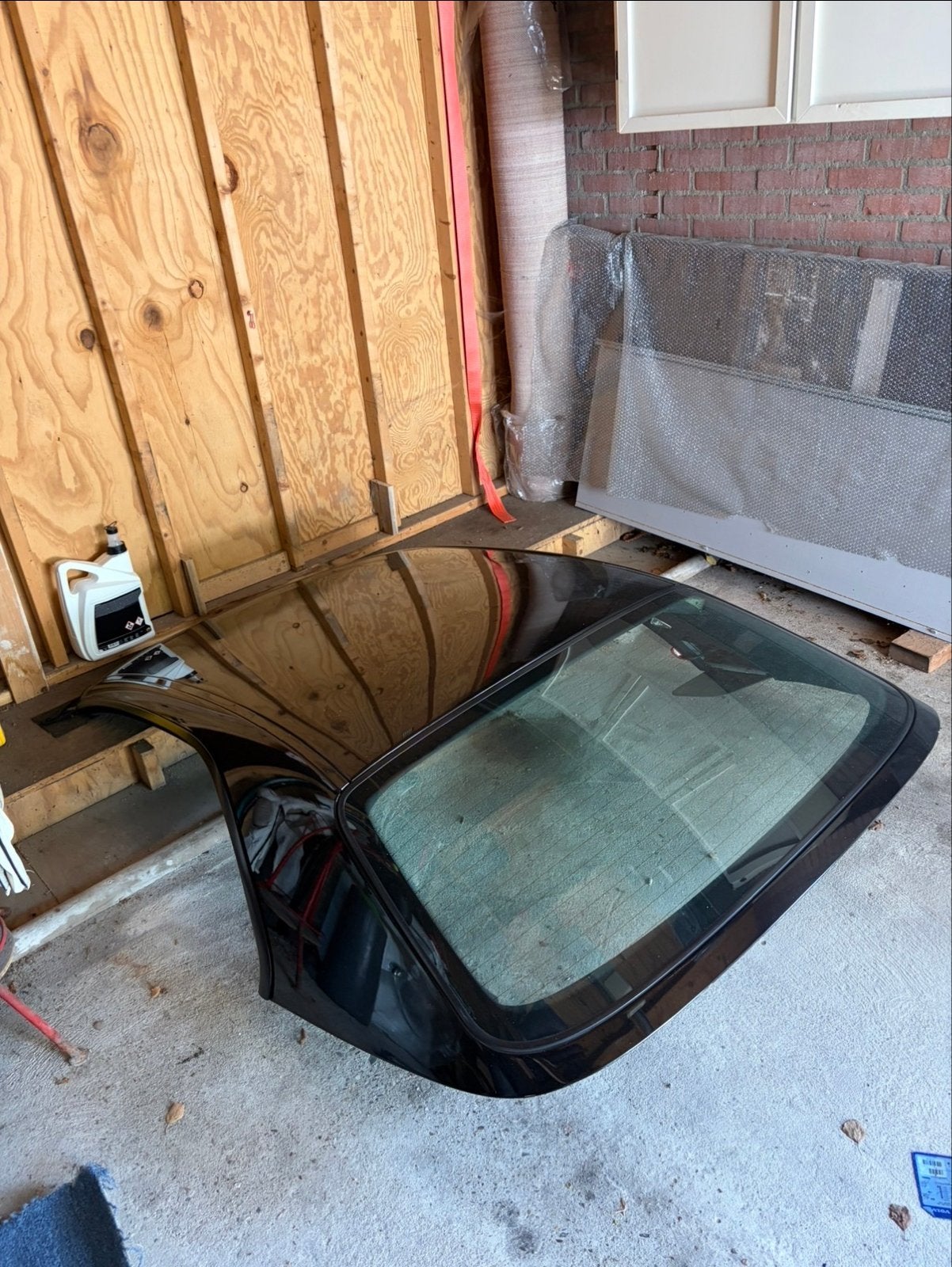 Hardtop BMW E46 Cabriolet - Zwart, Ophalen, Gebruikt, BMW, Deur