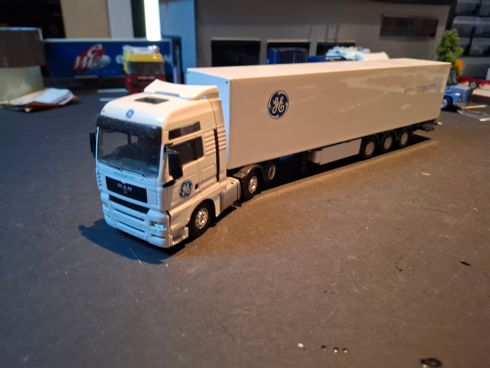 Man tip, Ophalen of Verzenden, Zo goed als nieuw, Bus of Vrachtwagen, Wsi