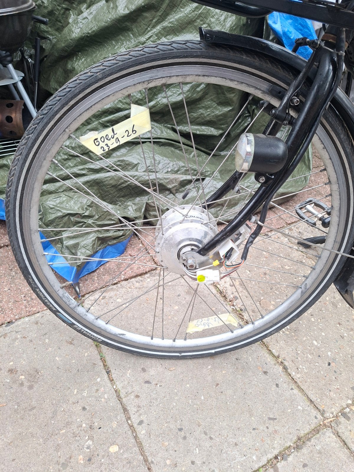 voorwielmotor voor een sparta of Batavus E-motion C1, C2, C3, Ophalen, Motor