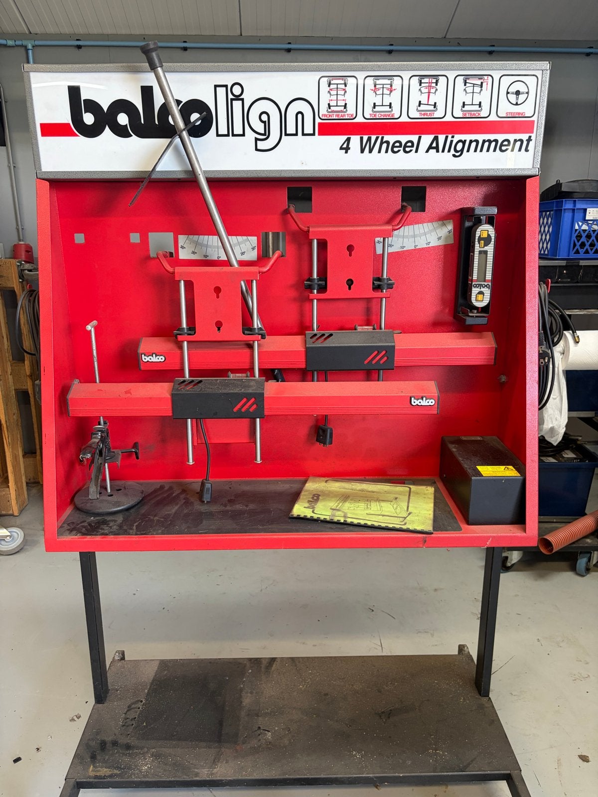 Balco Balolign 4 Wheel Alignment Apparaat, Ophalen, Zo goed als nieuw