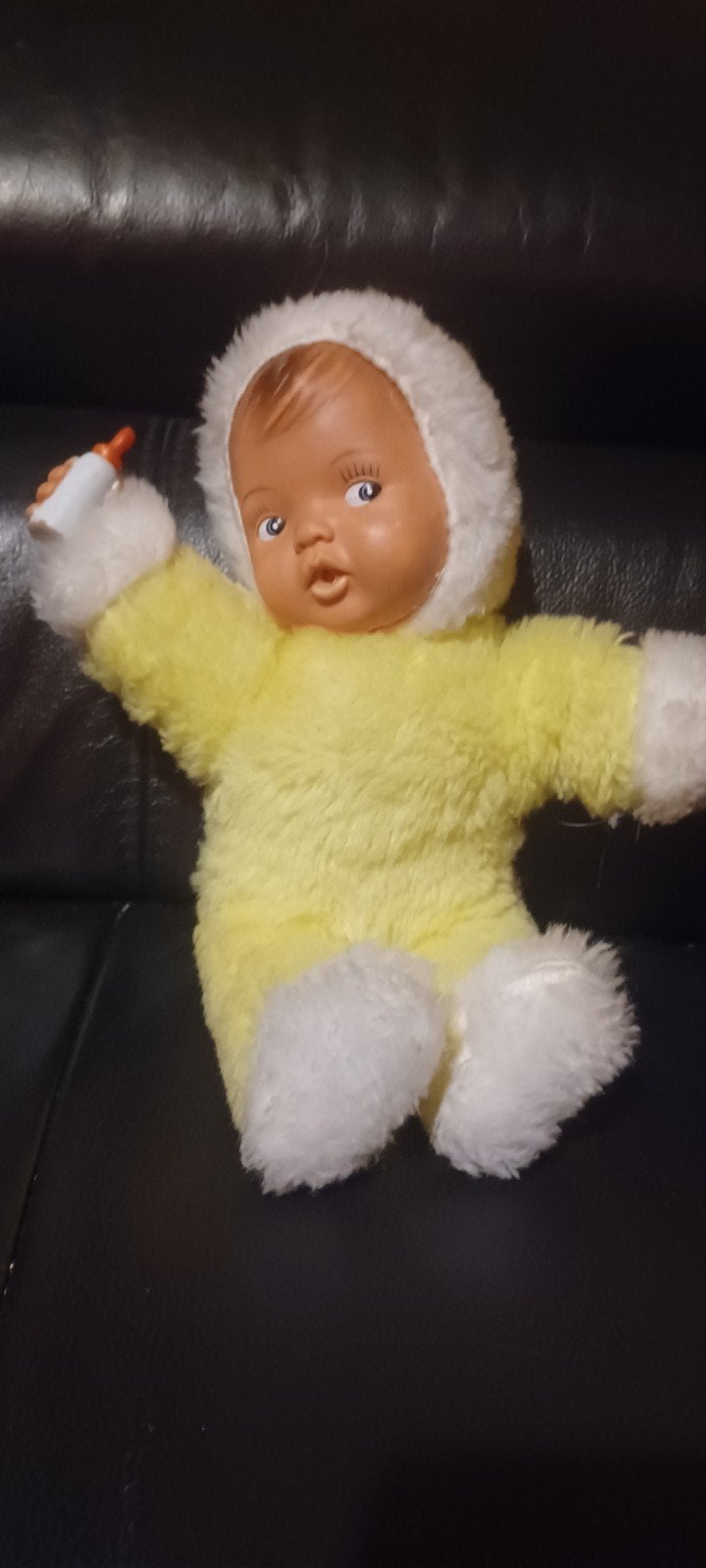 Vintage Baby Pop Jaren '80 met Fles - Nostalgisch Speelgoed, Ophalen of Verzenden