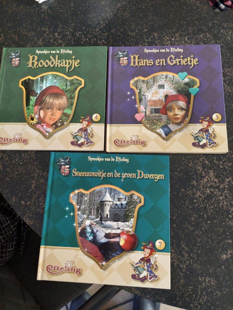Efteling boeken, Ophalen of Verzenden, Zo goed als nieuw, Overige typen