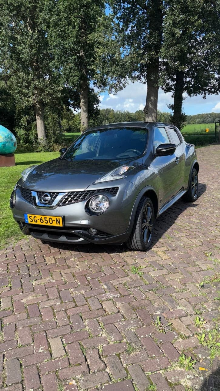 Nissan Juke 1.2 Dig-t 2018 Grijs, Auto's, Voorwielaandrijving, 639 kg, 1250 kg, Origineel Nederlands