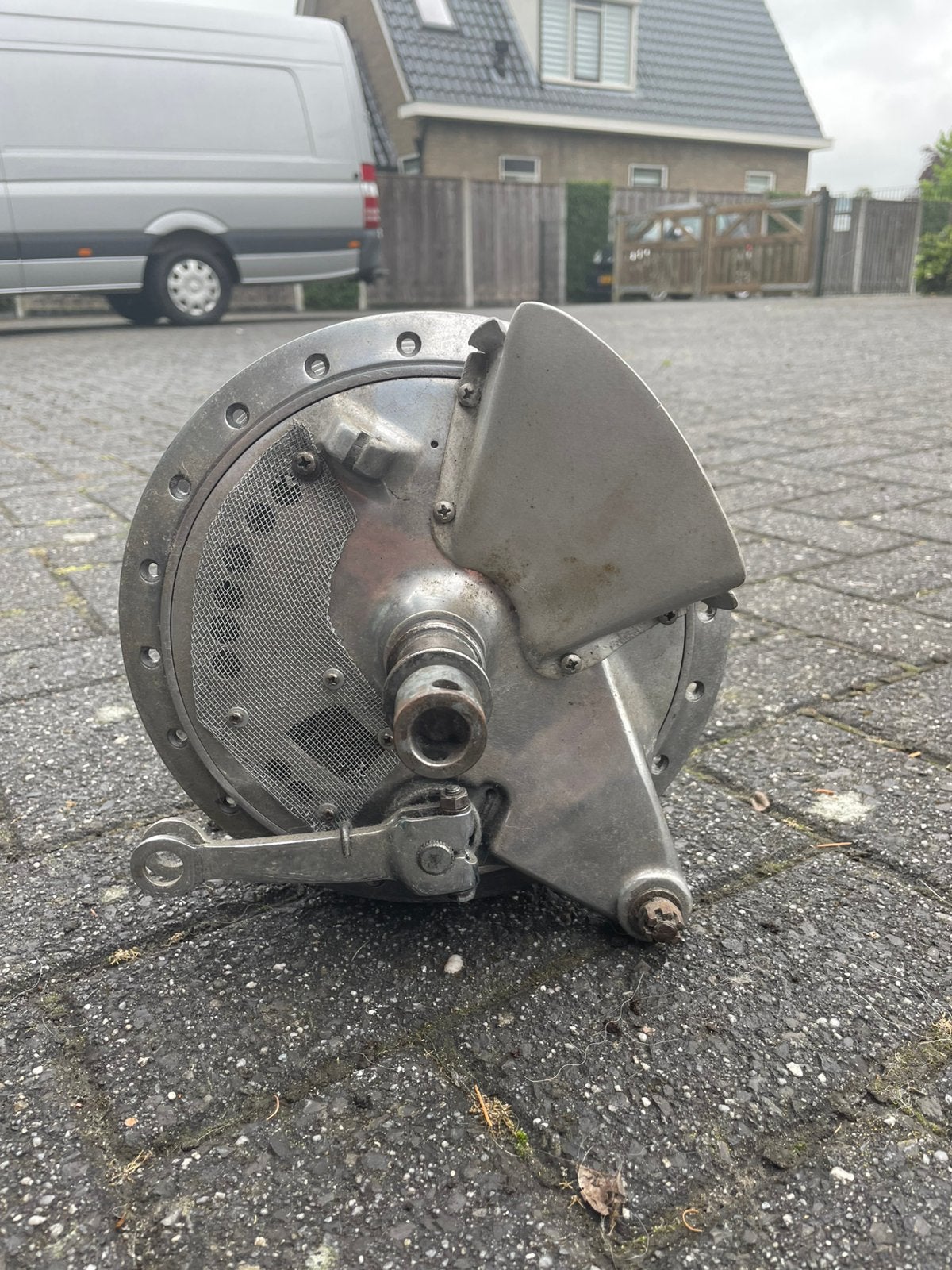 Achternaaf Kawasaki Mach origineel, Ophalen