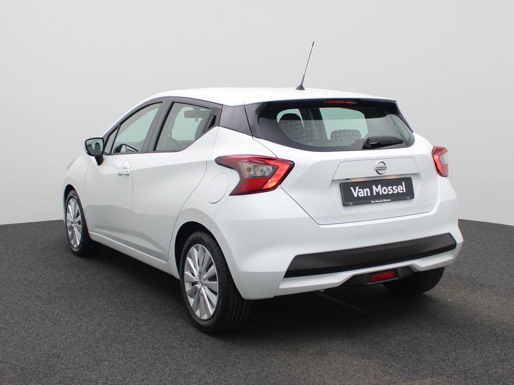 Nissan Micra 1.0 IG-T Acenta | ACHTERUITRIJCAMERA | CRUISE C, Auto's, Nissan, Voorwielaandrijving, 12 maanden, Gebruikt, Wit