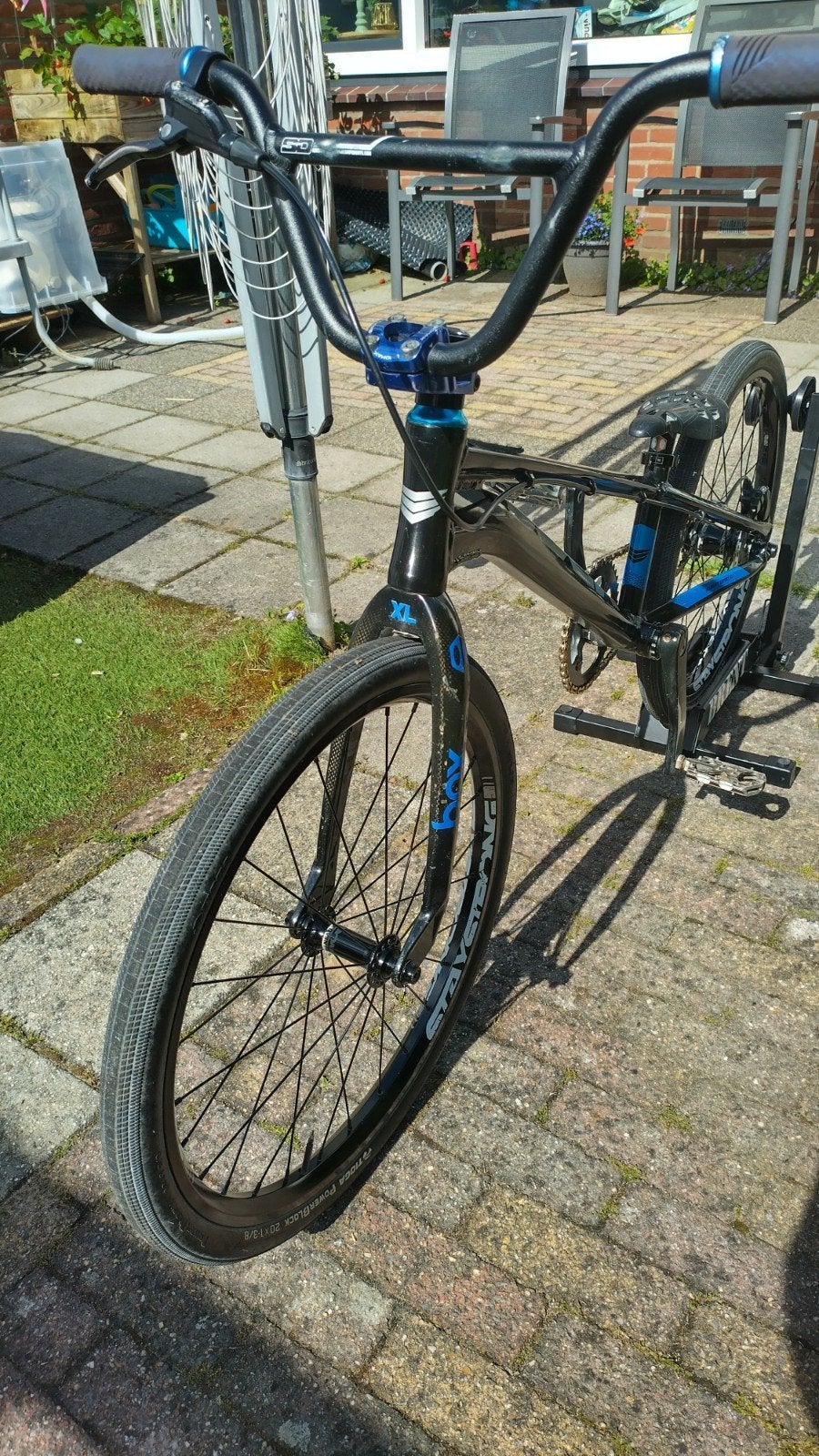 meybo holeshot expert xl schijfrem, Fietsen en Brommers, Ophalen, Gebruikt, Meybo, 20 tot 24 inch