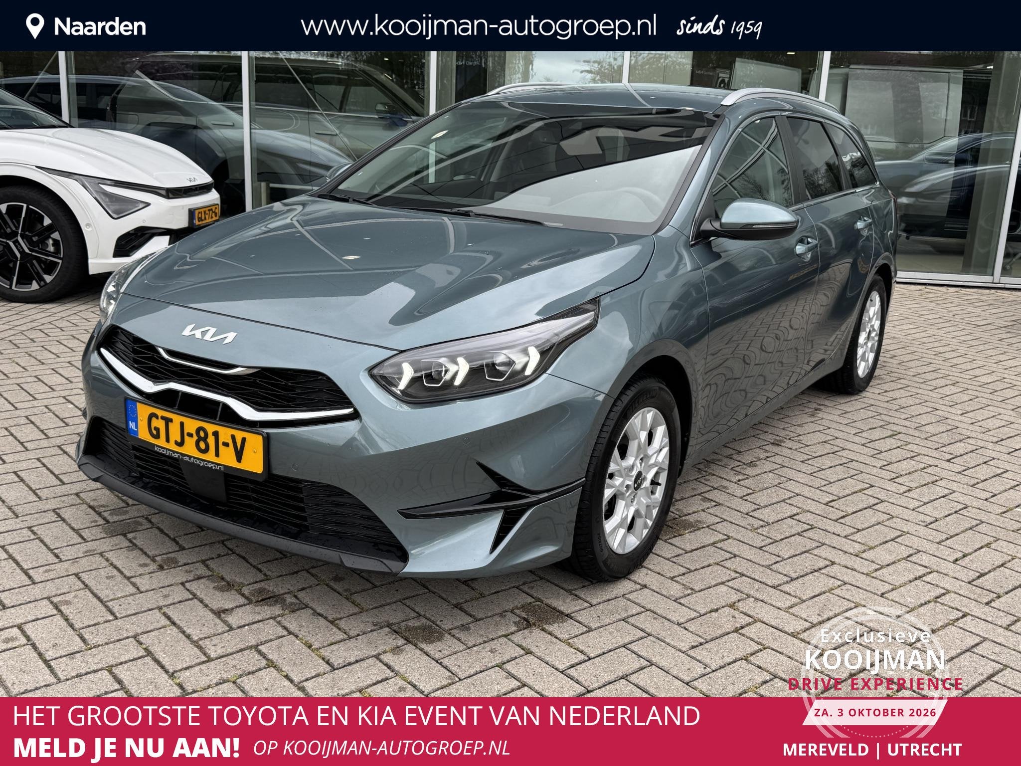 Kia Ceed Sportswagon 1.5 T-GDi DynamicPlusLine, Auto's, Voorwielaandrijving, Gebruikt, Euro 6, Origineel Nederlands