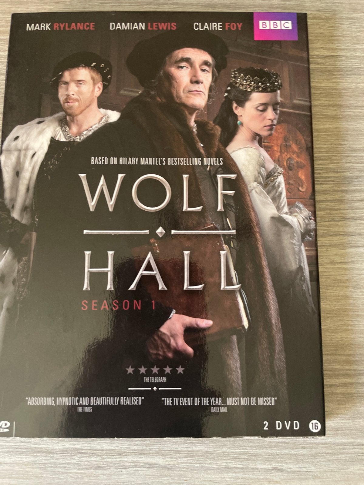 Wolf Hall - Seizoen 1 (2 DVD's), Engels, Vanaf 16 jaar, Seizoen 1, Nederlands