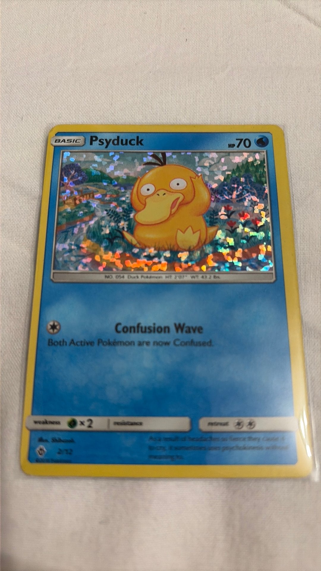 Psyduck McDonalds promo 2018, Ophalen of Verzenden, Zo goed als nieuw, Losse kaart, Foil