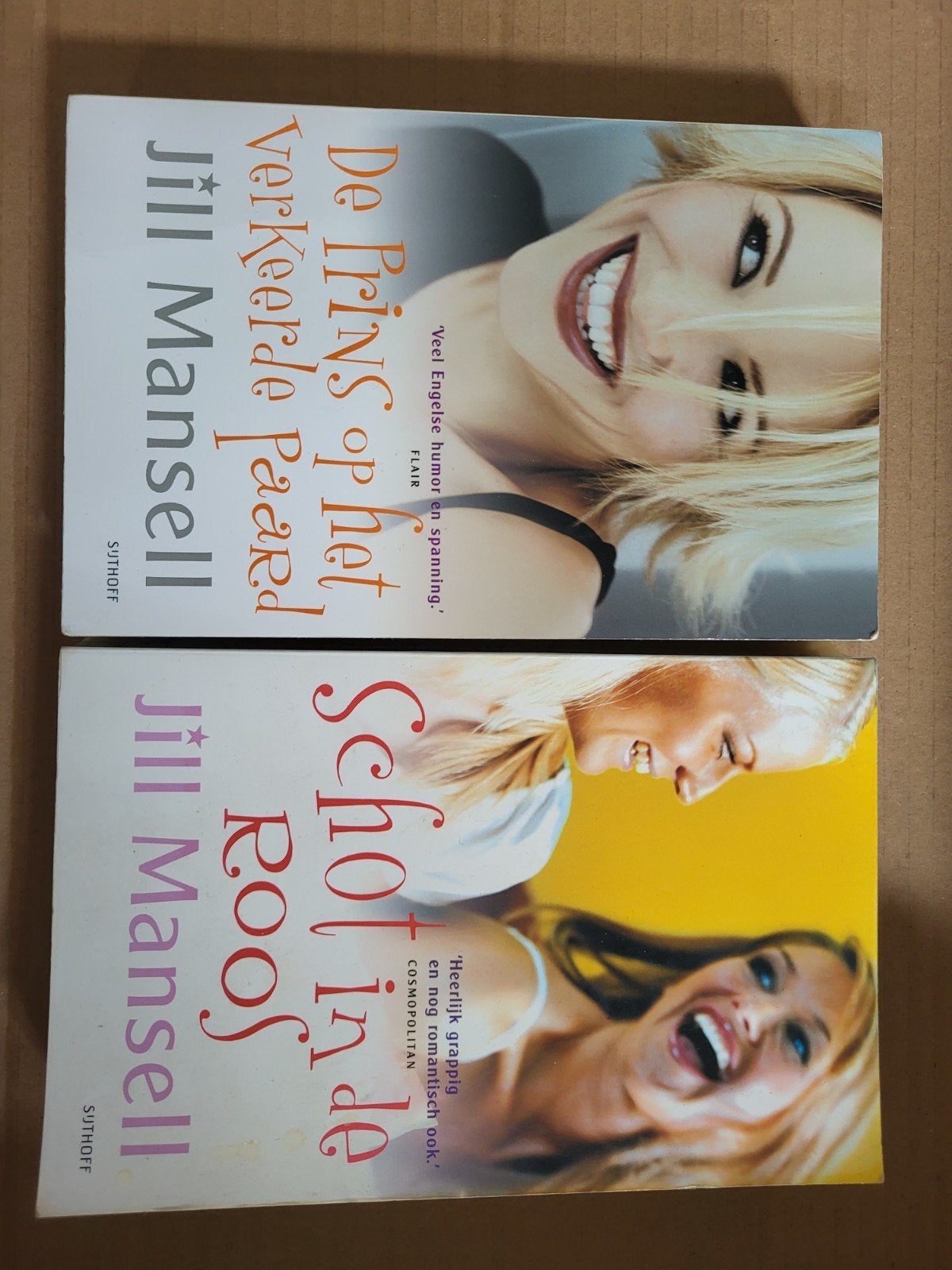 Jill Mansell Boeken: De Prins op het Verkeerde Paard & Schot, Ophalen of Verzenden, Zo goed als nieuw, Jill Mansell, Nederland