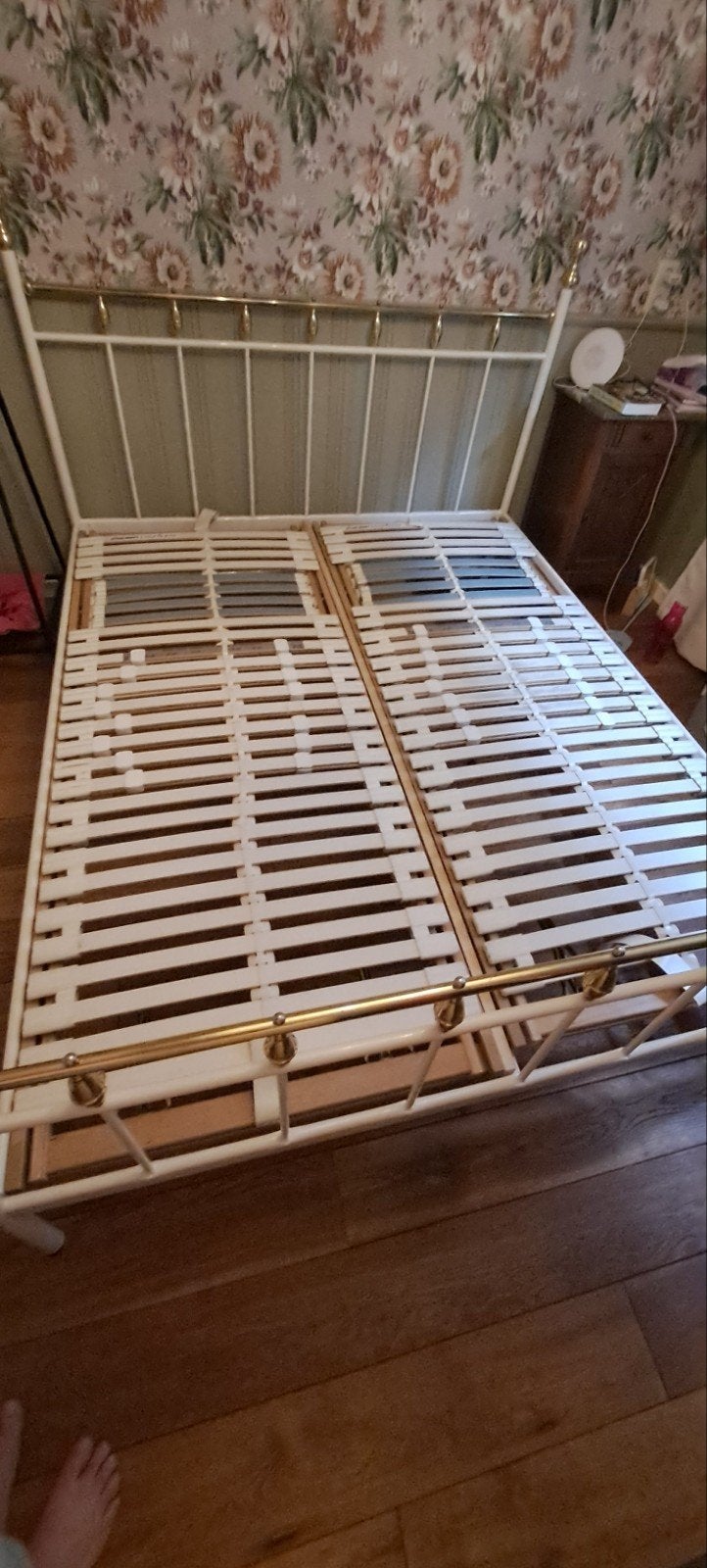 2 verstelbare lattenbodems 80x200, Ophalen, Verstelbaar, Eenpersoons, 80 cm