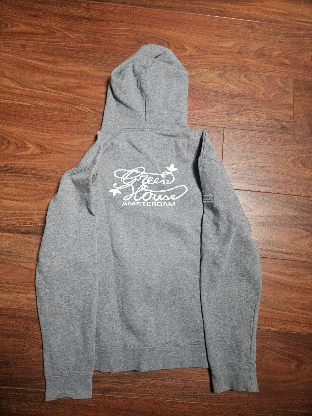 Coffeeshop Greenhouse Hoodie, Ophalen of Verzenden, Gedragen, Maat 46/48 (XL) of groter, Grijs