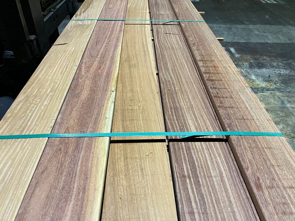 vlonderplanken-planken-schutting-Hardhout-Cumaru-27x185mm, Ophalen, Nieuw, Hout
