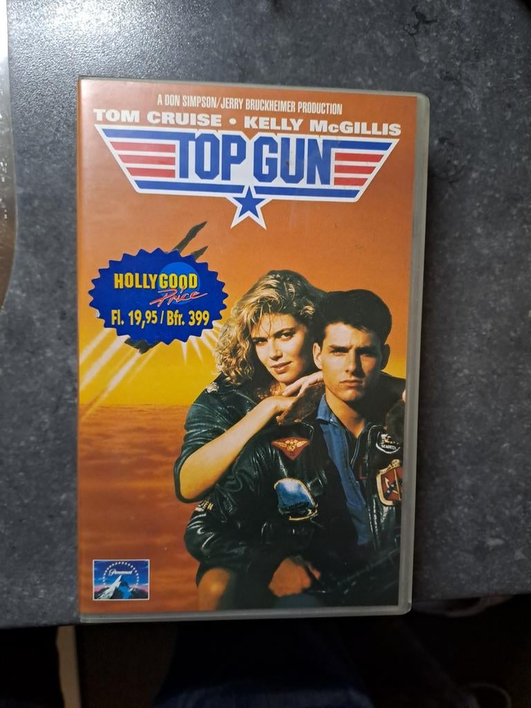 Top Gun VHS - Cassette nog in Fabrieksseal! (Nieuwstaat), Cd's en Dvd's, VHS | Film, Alle leeftijden, Ophalen, Nieuw in verpakking