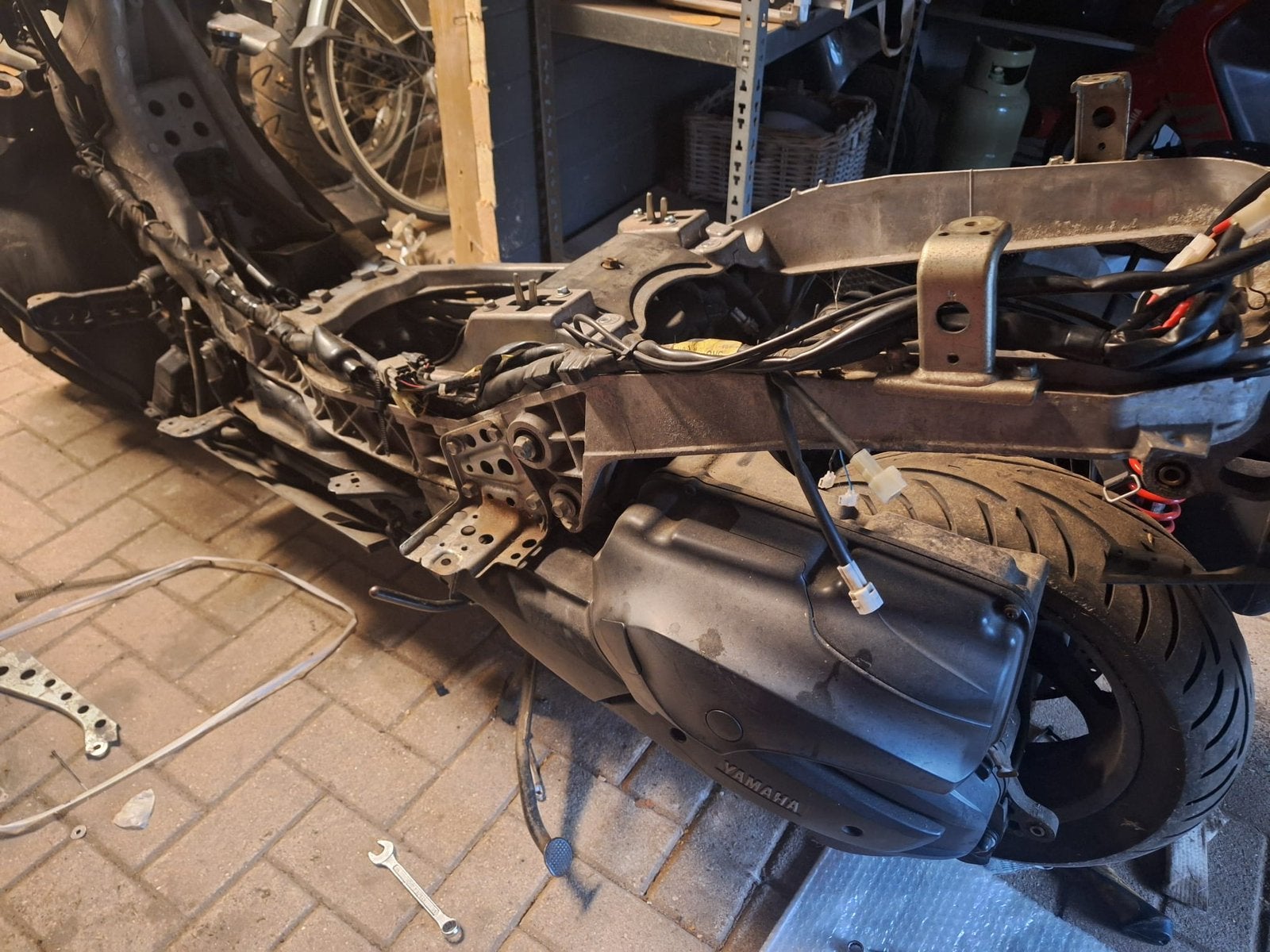 Yamaha majesti 350cc zonder pap, Motoren, Ophalen of Verzenden, Gebruikt