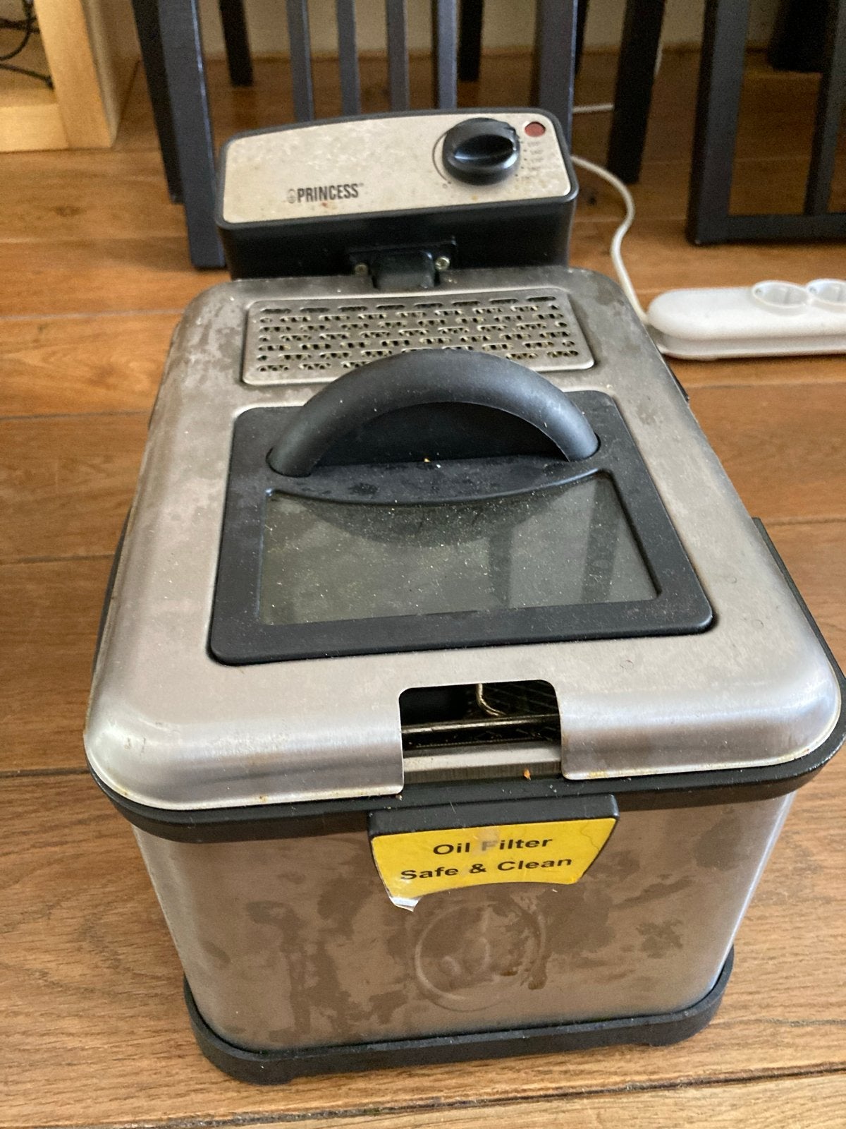 Princess Friteuse - Gebruikt, 2 tot 3 liter, Ophalen, Gebruikt, Uitneembare binnenpan