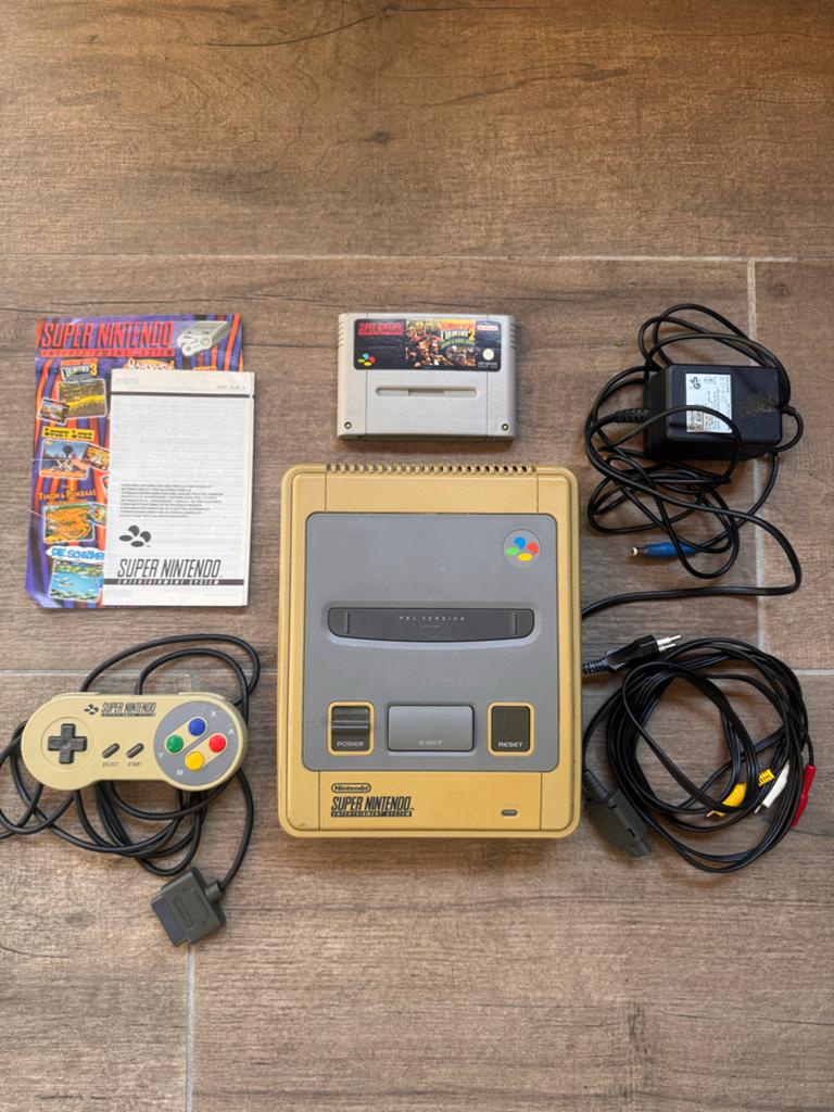 Super Nintendo Entertainment System (SNES) met Donkey Kong, Gebruikt, 1 speler, Ophalen of Verzenden, Platform