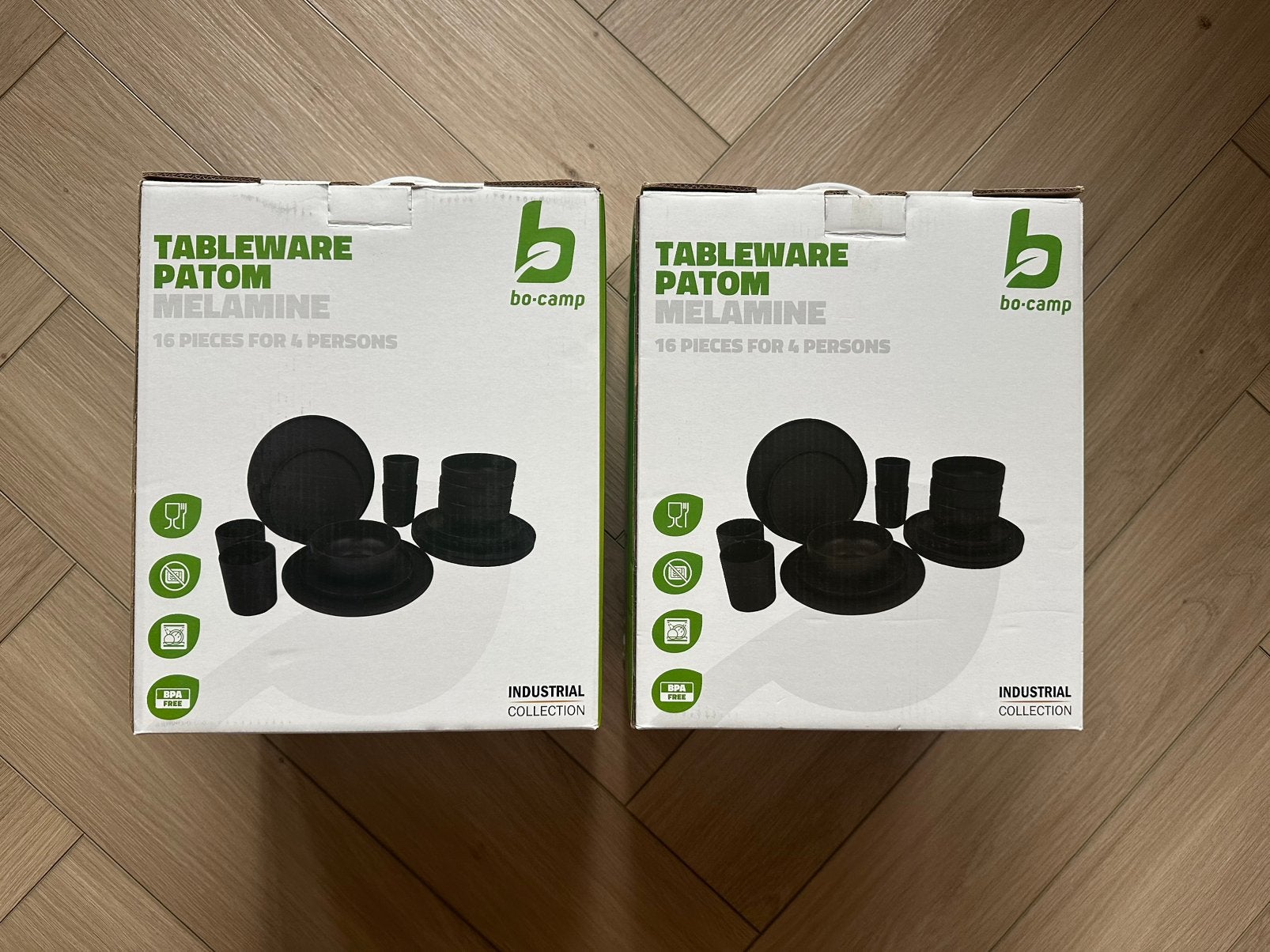 NIEUW! 2 Bo-camp camping servies sets voor 4 personen.., Caravans en Kamperen, Kampeeraccessoires, Verzenden, Nieuw