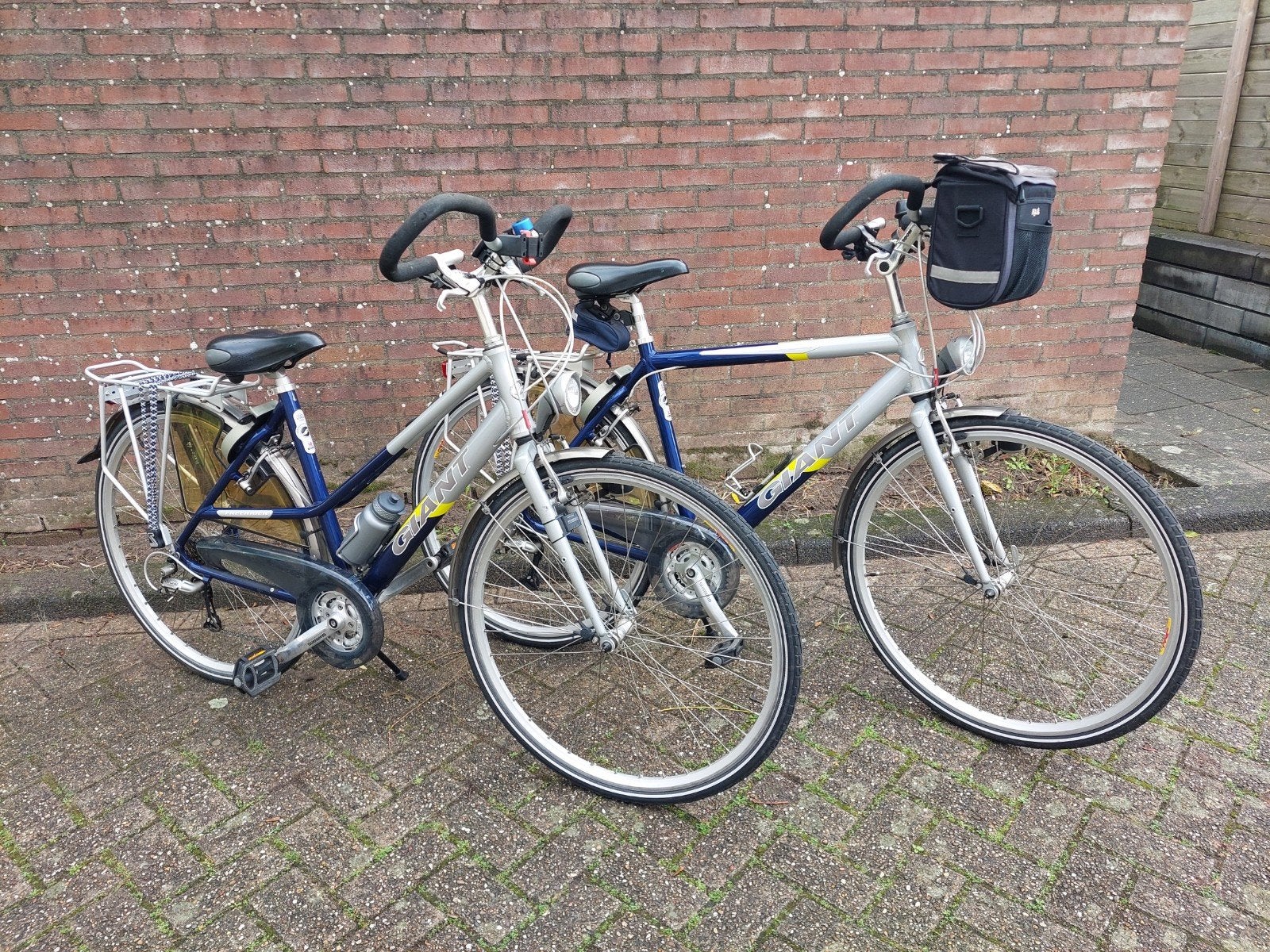 prachtige sportieve fietsen set 24 versnellingen, Ophalen, 49 tot 53 cm, Giant, Zo goed als nieuw