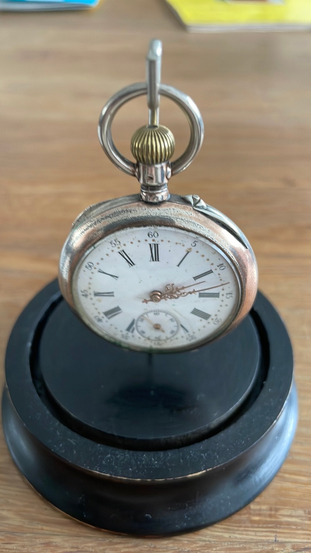 Prachtig zilver zakhorloge  1900 louisxv stijl, Ophalen of Verzenden, Zilver, Overige merken