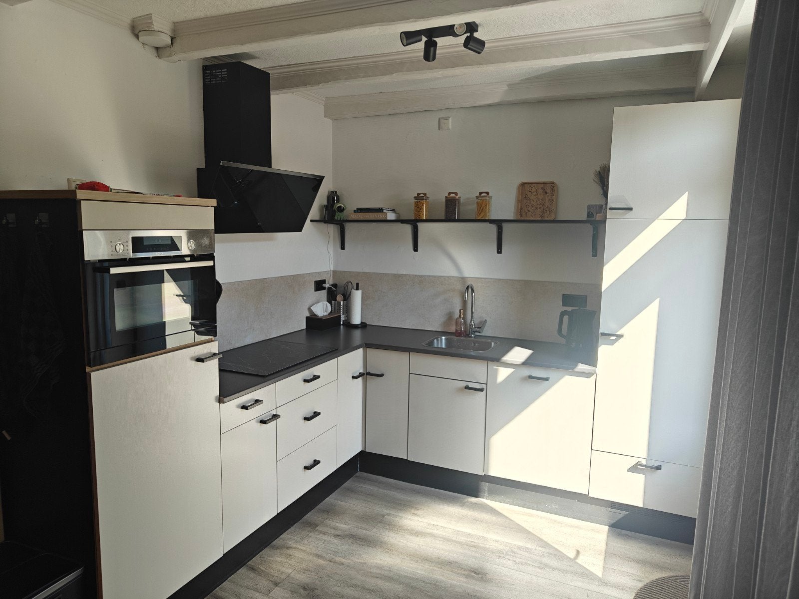 keuken, Ophalen, Gebruikt, Kunststof, Hoekkeuken