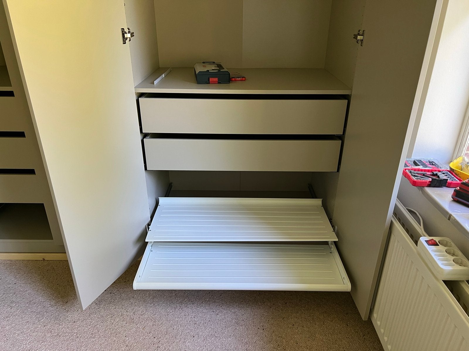 Ikea pax komplement uittrekbaar schoenenrek, Ophalen, 200 cm of meer, Nieuw, 50 tot 100 cm