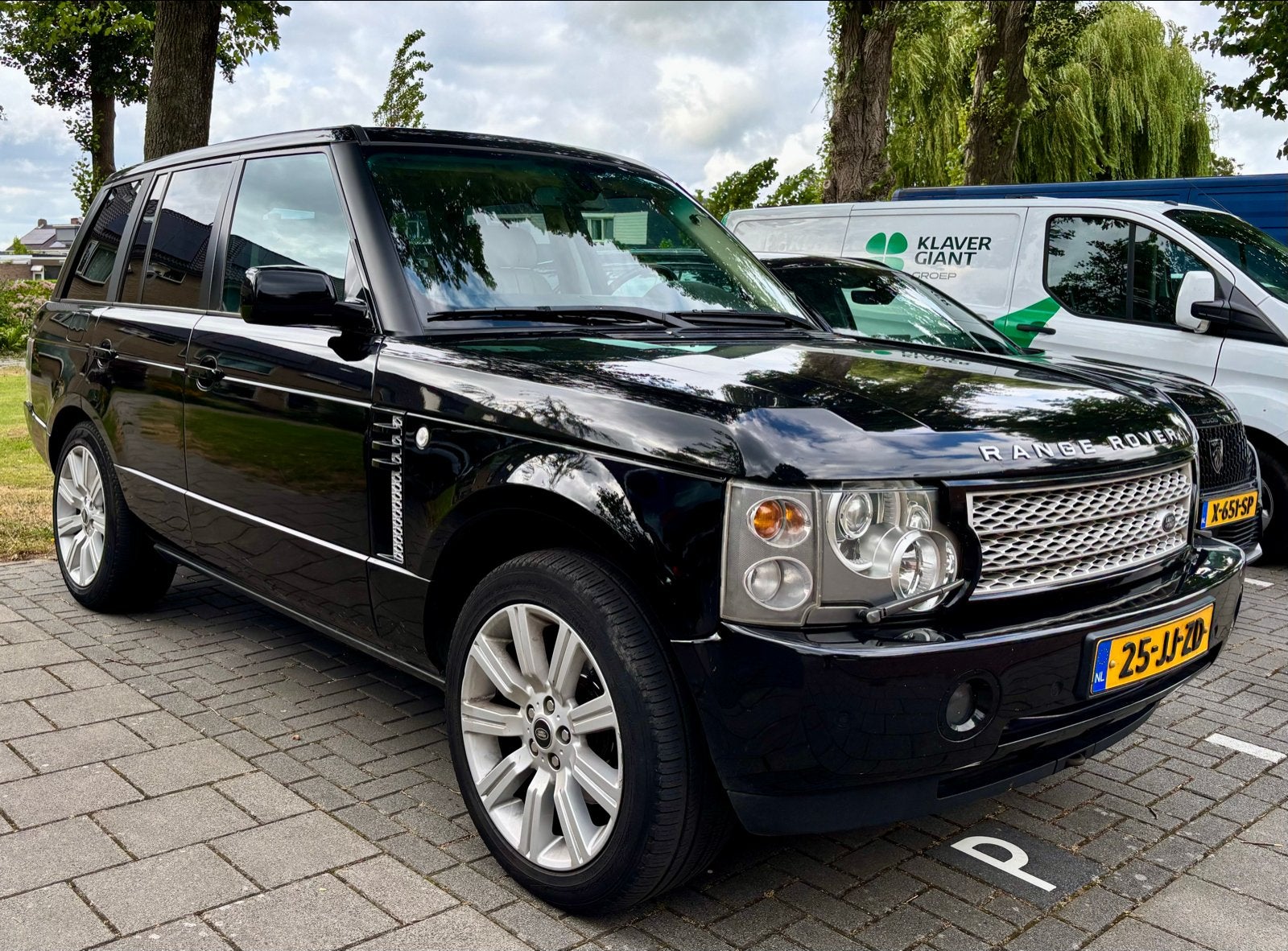 Land Rover Range Rover 4.4 V8 SE 286pk Aut 2002 Zwart, Automaat, 2460 kg, 8 cilinders, Zwart