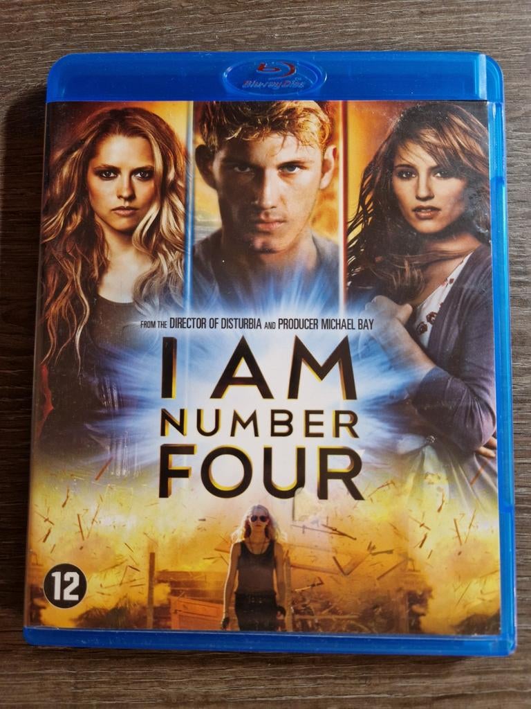 I Am Number Four (2011) blu-ray, Ophalen of Verzenden, Zo goed als nieuw, Science Fiction en Fantasy