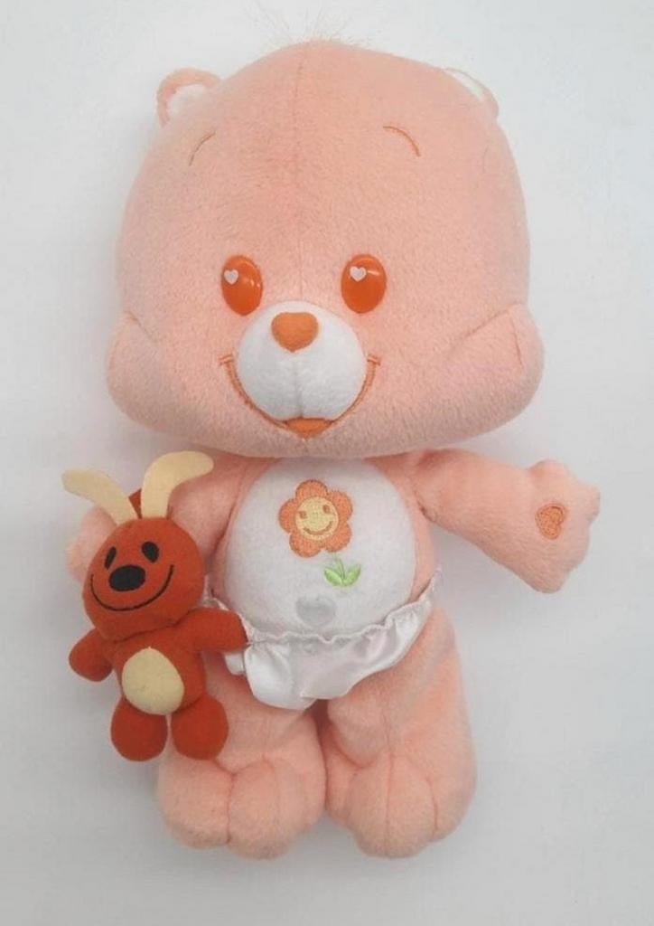Troetelbeer / Care Bear Cubs Friend Cub met konijntje 2005, Ophalen of Verzenden, Zo goed als nieuw, Beer, Middelgroot (20 tot 80 cm)