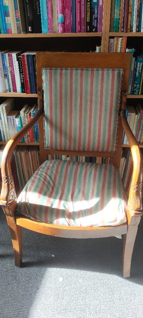 Antiek kersenhout stoel, Ophalen
