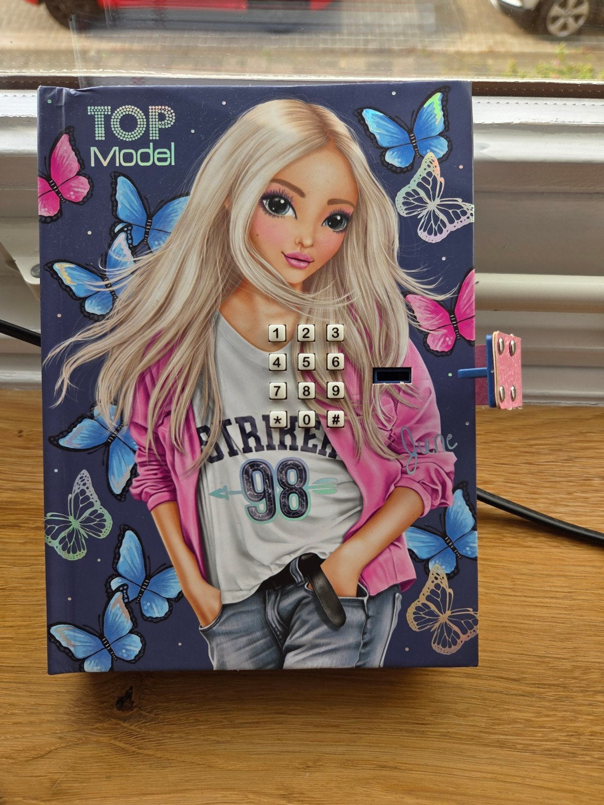 TOPModel dagboek met muziek, Diversen, Ophalen of Verzenden, Zo goed als nieuw, A5