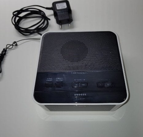 Wekkerradio PHILIPS, Ophalen of Verzenden, Gebruikt, Digitaal
