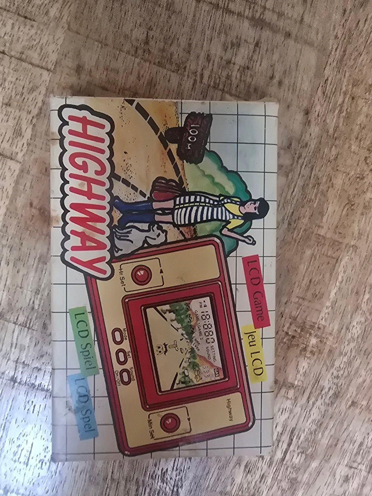 Vintage Highway LCD Game - Retro Handheld Console, Ophalen of Verzenden, Overige merken, Gebruikt