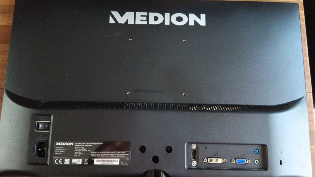 Monitor MEDION 59,9 cm / 23,6 inch, Ophalen, Gebruikt, Medion, Full HD