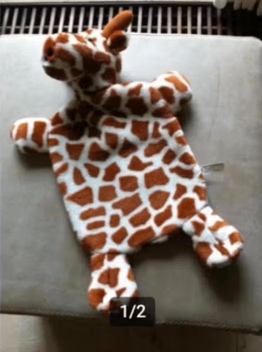 Kinder Giraf pyamazak Giraffe Dario, Ophalen of Verzenden, Zo goed als nieuw, One size