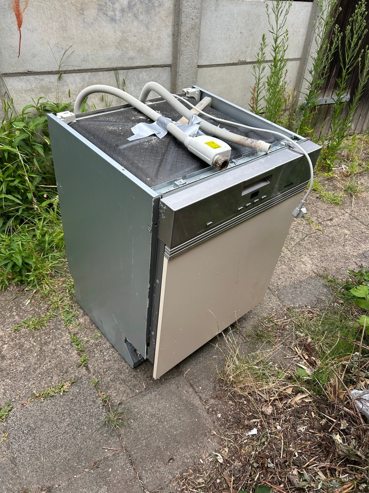 Inhouw vaatwasser Miele, Witgoed en Apparatuur, Vaatwasmachines, Ophalen, Gebruikt, Minder dan 85 cm, Inbouw