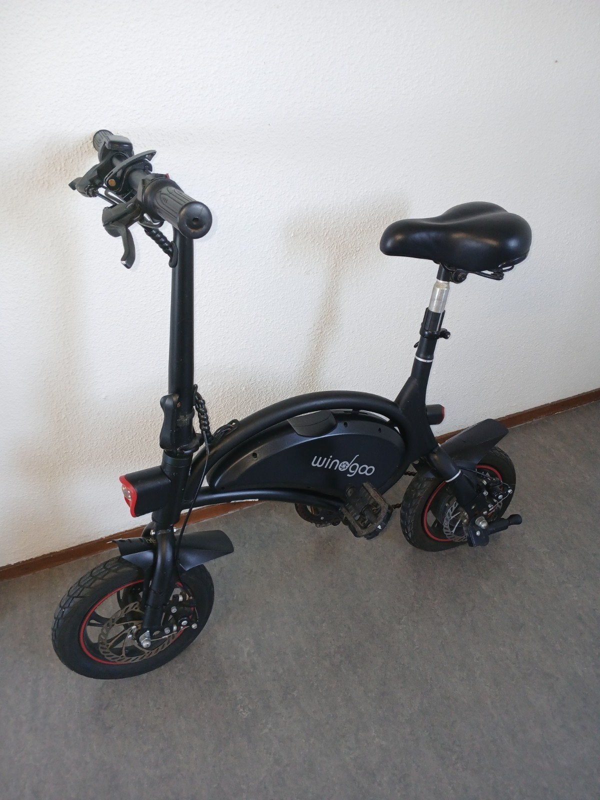 Windgoo B3 Elektrische Fiets - Compact en Opvouwbaar, Minder dan 47 cm, Ophalen, Minder dan 30 km per accu, Overige merken