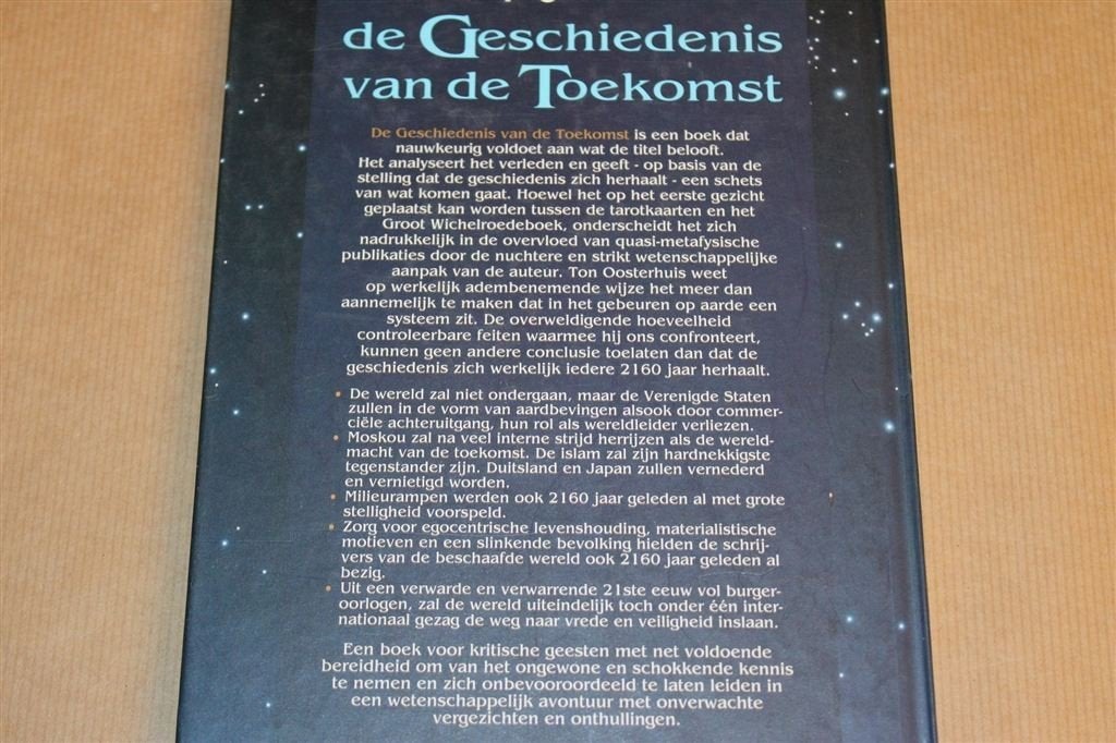 De geschiedenis van de toekomst — Zoektocht spiralen tijd, Boeken, Ophalen of Verzenden, Zo goed als nieuw, Overige onderwerpen
