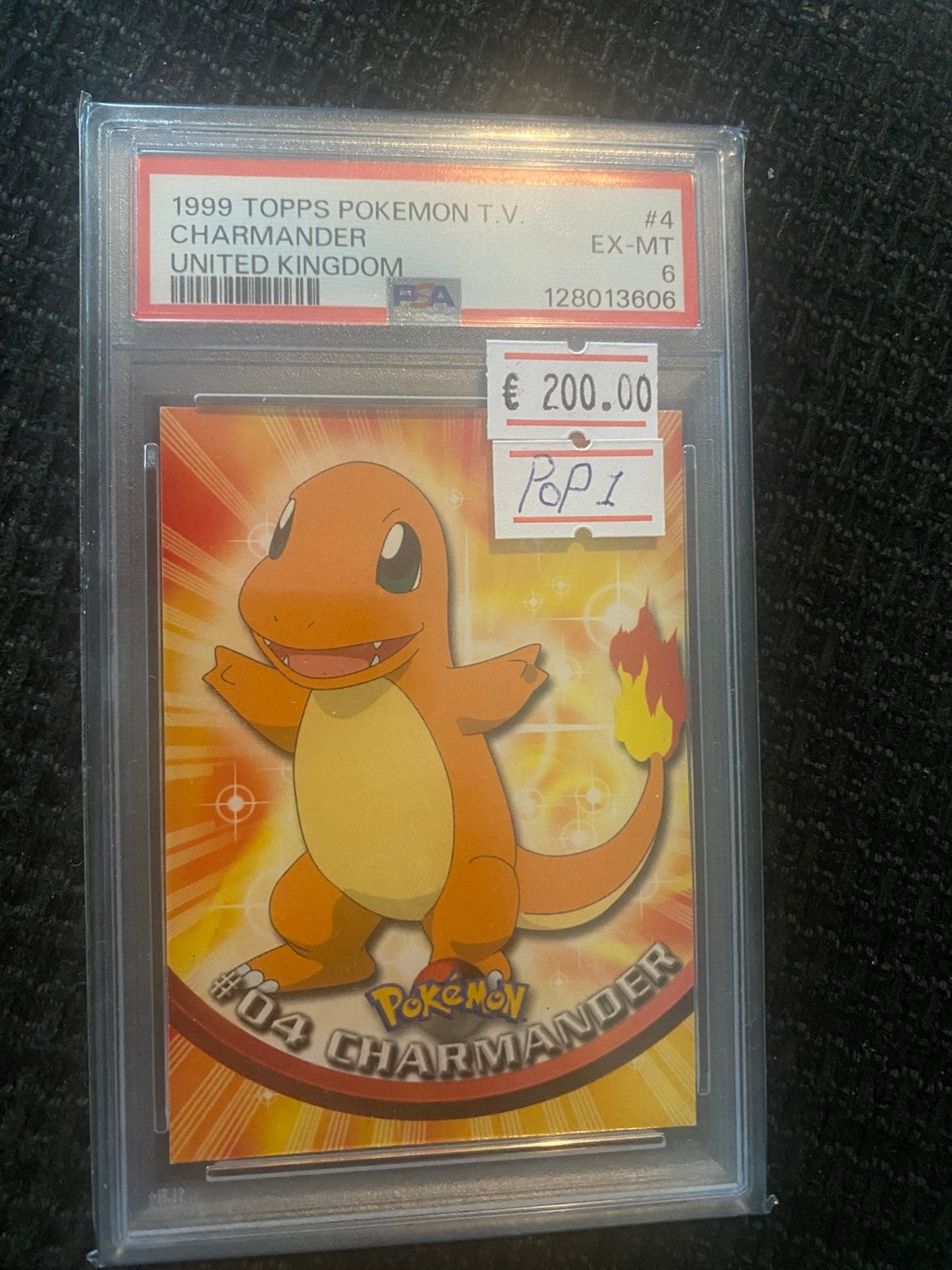 charmander topps psa slab pokemon, Hobby en Vrije tijd, Verzamelkaartspellen | Pokémon, Ophalen of Verzenden, Zo goed als nieuw