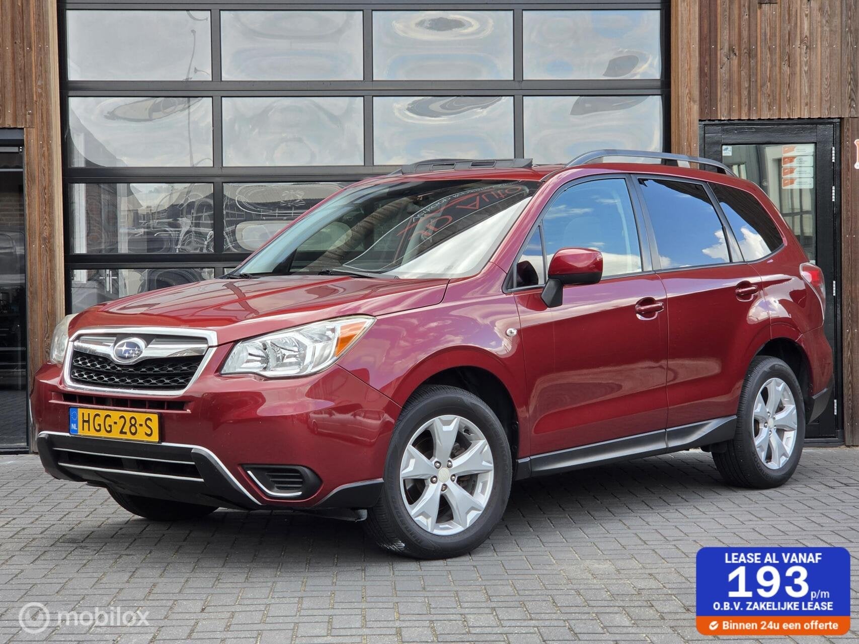 SUBARU FORESTER 2.5i AWD AUTOMAAT PANO CAMERA CRUISE STOELVE, Auto's, Subaru, Automaat, Gebruikt, 4 cilinders, Bedrijf