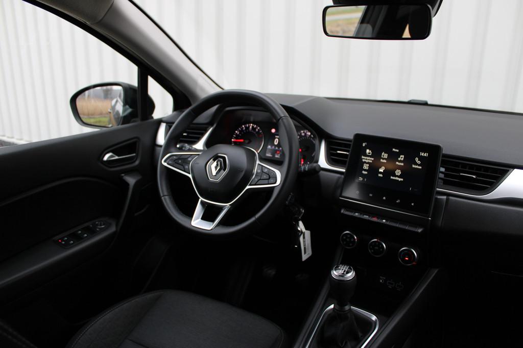 Renault Captur 1.0 TCe 90 equilibre | Incl. 12 maanden garan, 12 maanden, Stof, Gebruikt, 635 kg