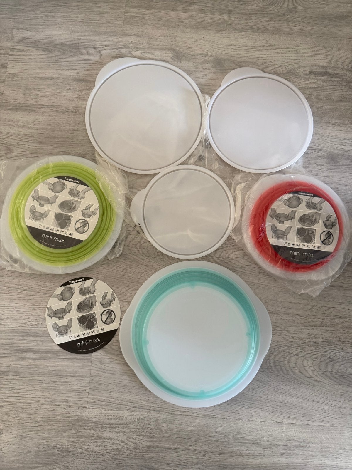 Tupperware Mini-Max opvouwbare schalen set nieuw, Overige kleuren, Schaal, Nieuw, Luchtdicht