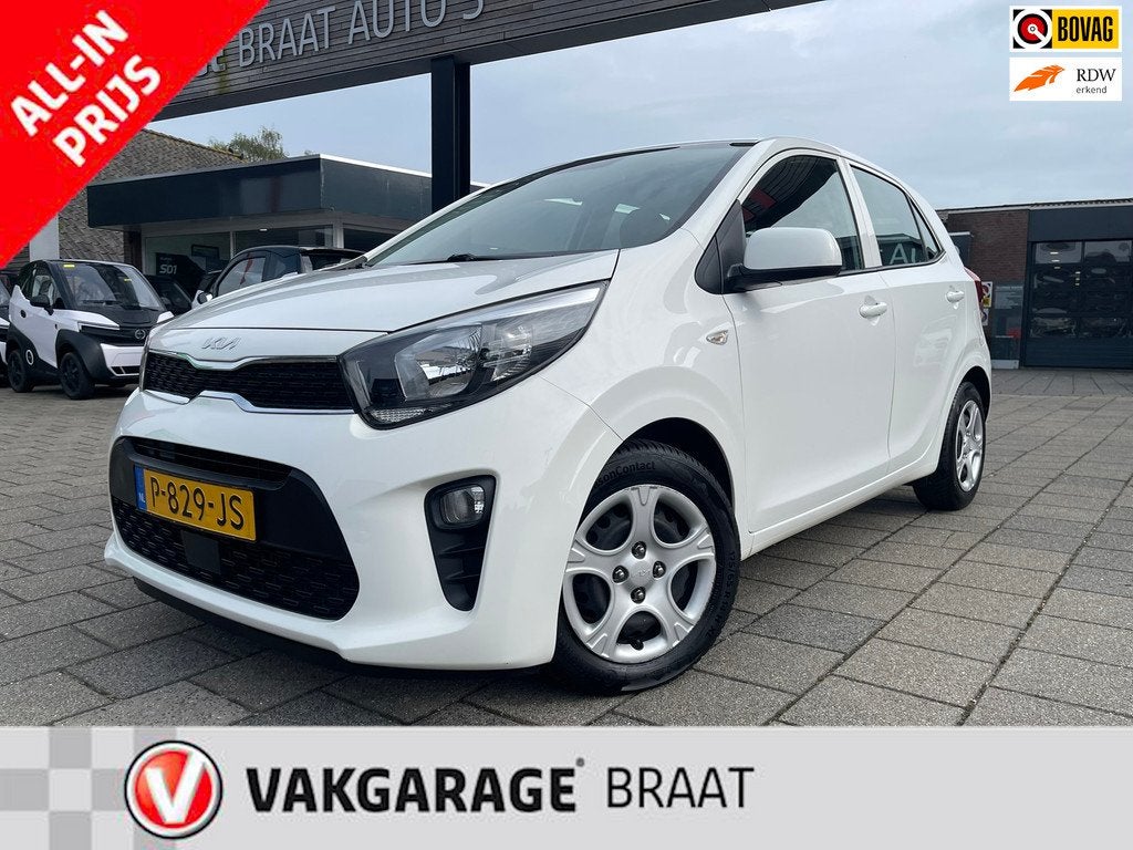 Kia Picanto 1.0 DPi l CRUISE l BLUETOOTH l ALL-IN PRIJS!, Auto's, Kia, Bedrijf, Te koop, Picanto, ABS, Airbags, Airconditioning