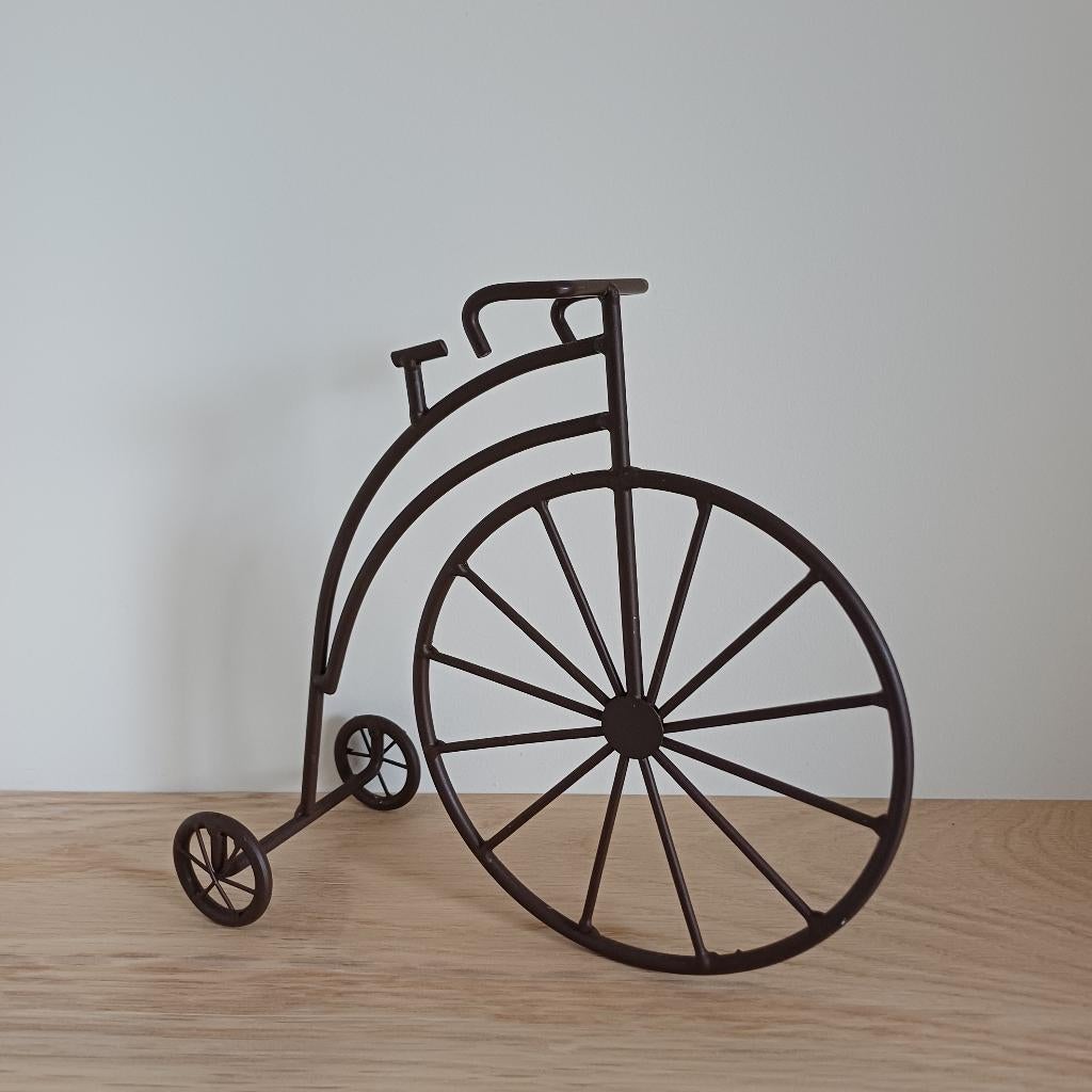 Hoge bi fiets, Verzamelen, Beelden en Beeldjes, Ophalen of Verzenden, Gebruikt, Overige typen